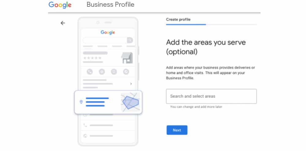 Google Business Profile - Service Areas